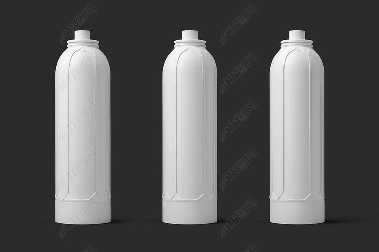 原创白色铝喷雾器瓶保健产品设计模型 商用版权与设计价值解析